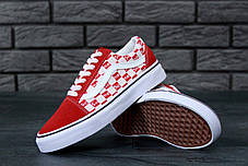 Чоловічі кеди Supreme x Vans Old Skool rad. ТОП Репліка ААА класу., фото 3