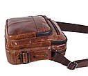 Чоловіча шкіряна сумка BR5262 коричнева, фото 4