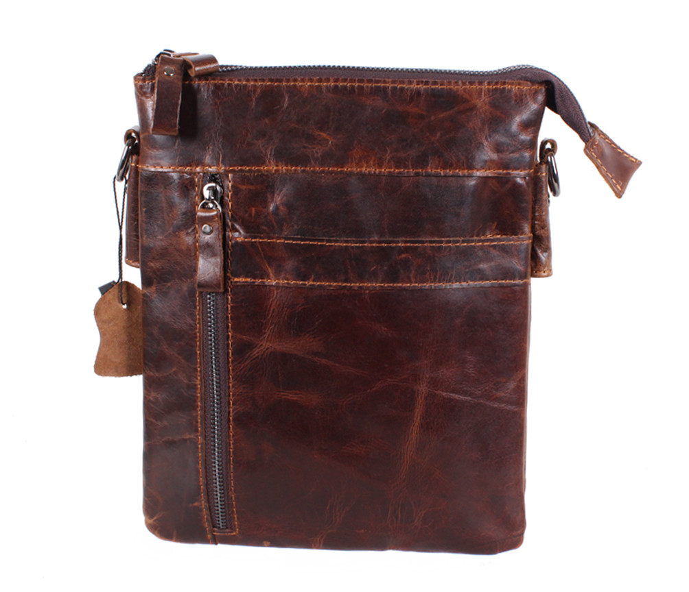 Чоловіча шкіряна сумка BB1010 коричнева