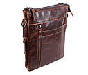 Чоловіча шкіряна сумка BB1010 коричнева, фото 2