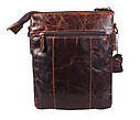 Чоловіча шкіряна сумка BB1010 коричнева, фото 3