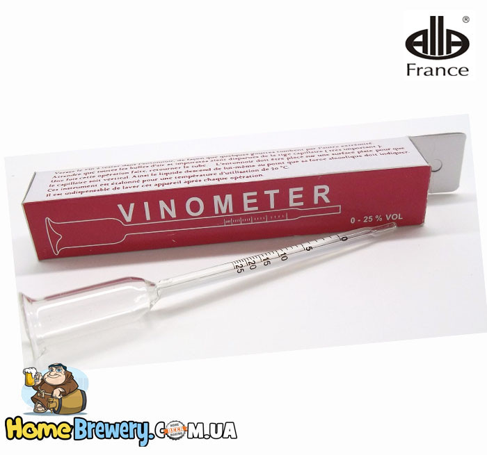 Винометр (vinometer) Alla для вимірювання алкоголю у вині