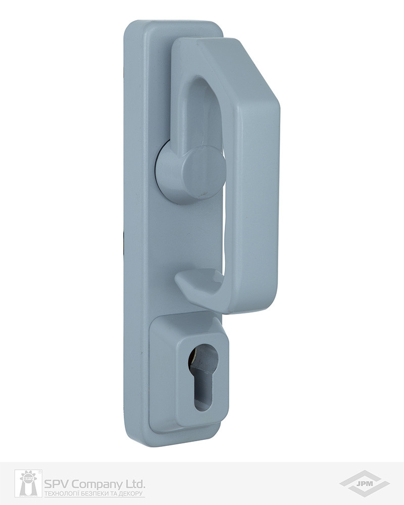 Ручка JPM зовнішня PR2E00-01-0-A Outside_trim_for_DIN_CYL P P:silver (RAL 9006) 9мм