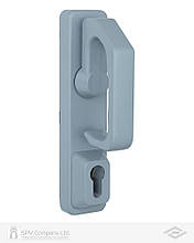 Ручка JPM зовнішня PR2E00-01-0-A Outside_trim_for_DIN_CYL P P:silver (RAL 9006) 9мм