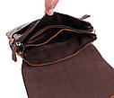 Чоловіча шкіряна сумка BB3863 коричнева, фото 7