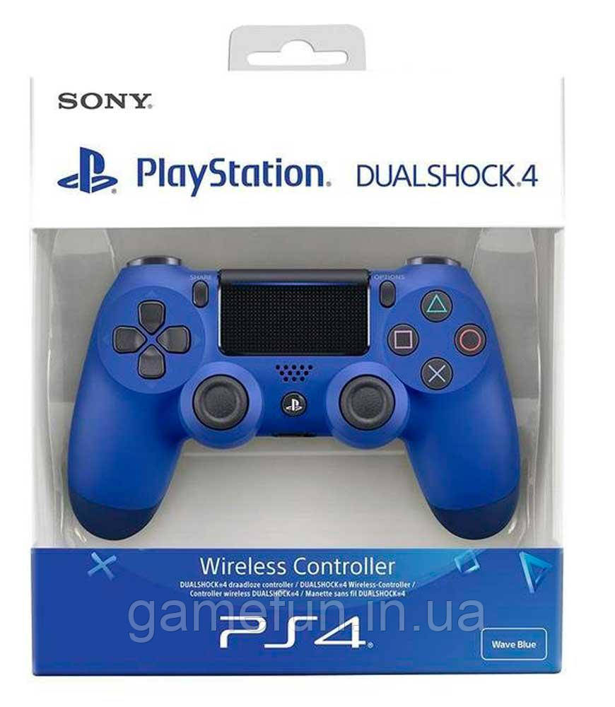 Джойстик PS4 V2 Dualshock 4 Controller Синій (Оригінал)