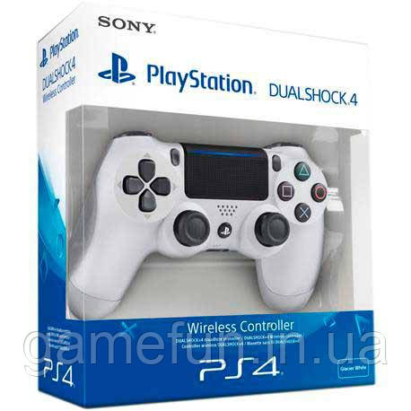 Джойстик PS4 V2 Dualshock 4 Controller Білий (Оригінал), фото 1