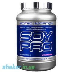 Соєвий протеїн ізолят Scitec Nutrition Soy Pro (910 г) Скайтек ваніль