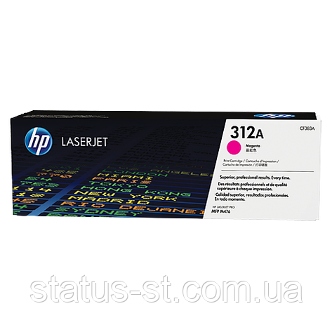 Заправка картриджа HP 312A magenta CF383A до принтера Pro M476dn, M476dw, M476nw, фото 1