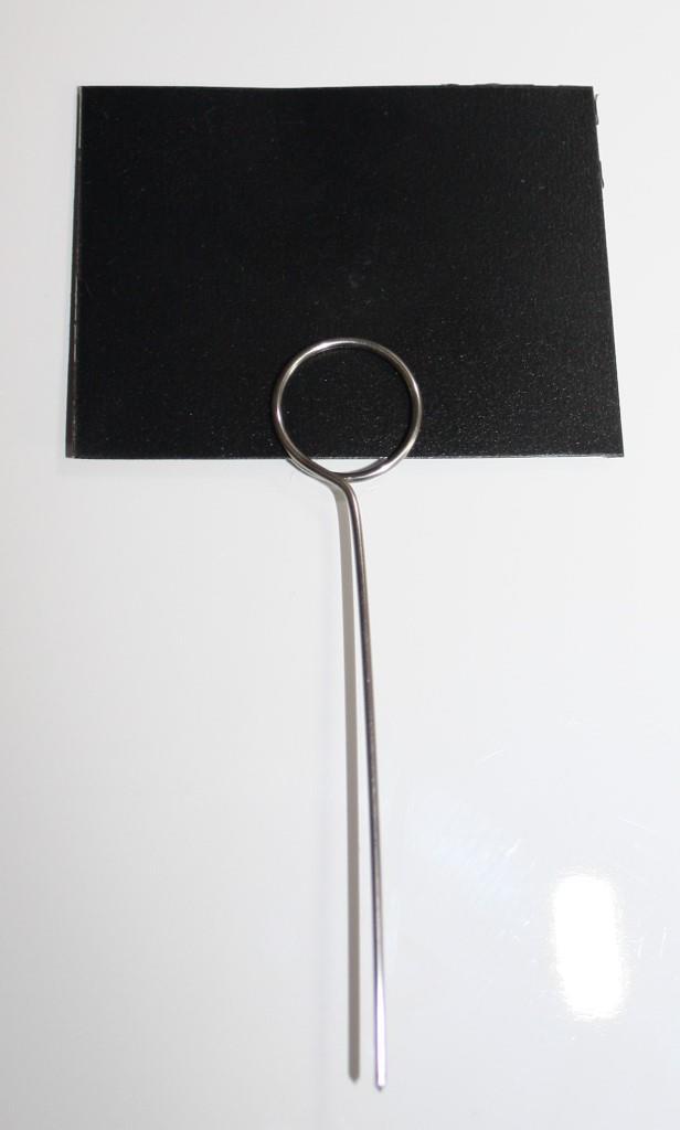Плоская меловая табличка / ценник из металла (размер от 4х5см до 20х30 см) - фото 3 - id-p683593974