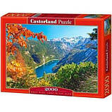 Пазли Castorland 2000 елементів "Озеро в Альпах", фото 2