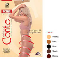 Колготки женские Conte Activ soft 40 nero, 3