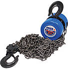 Таль ручна, 3 т, висота підіймання 3 м,вага 21,7 кг. Якісний і недорогий інструмент із доставкою.