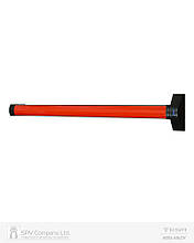 Ручка TESA для евакуаційного виходу врізний QUICK1E909 NR N: black (RAL 9005)/R: red (RAL 3000) 900мм 9мм