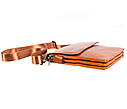 Чоловіча шкіряна сумка 007-5 коричнева, фото 6