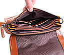 Чоловіча шкіряна сумка 007-5 коричнева, фото 9