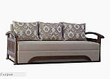 Диван Глорія (Єврософ/Eurosof) 207х100 (сп.148х192) см, фото 6