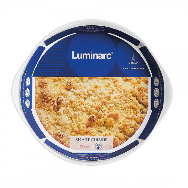 Smart Cuisine жароміцний Форма кругла 28 см Luminarc N3165, фото 1