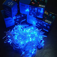 Гірлянда Нитка LED 300 блакитний