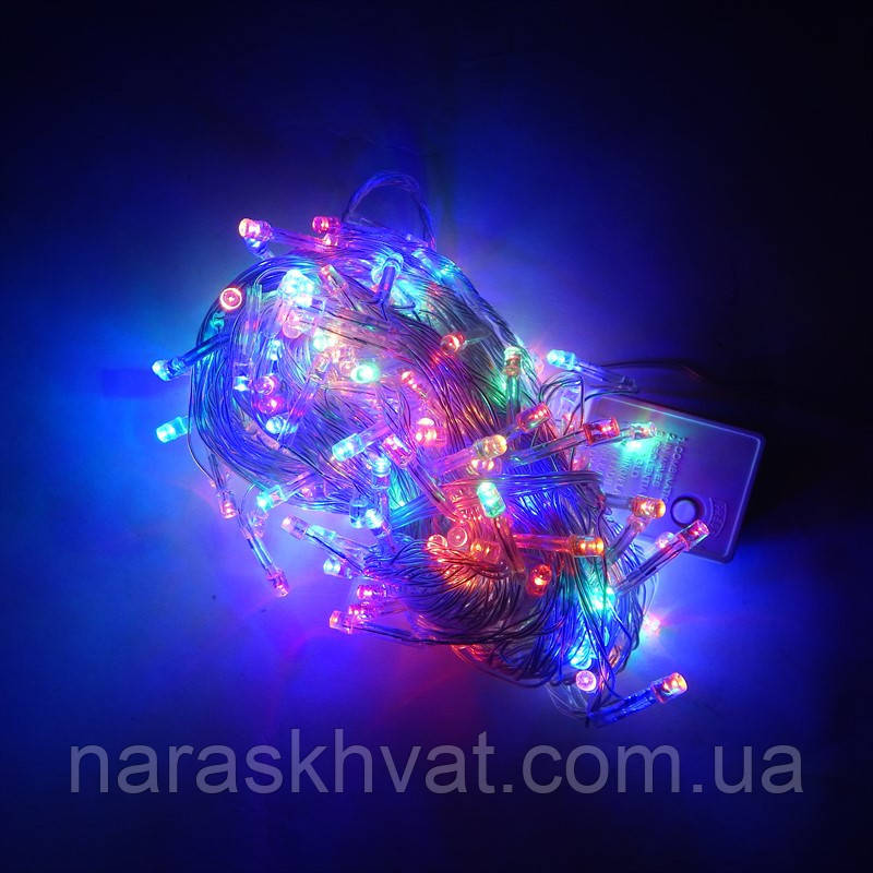 Гірлянда Нитка LED 300 мульти