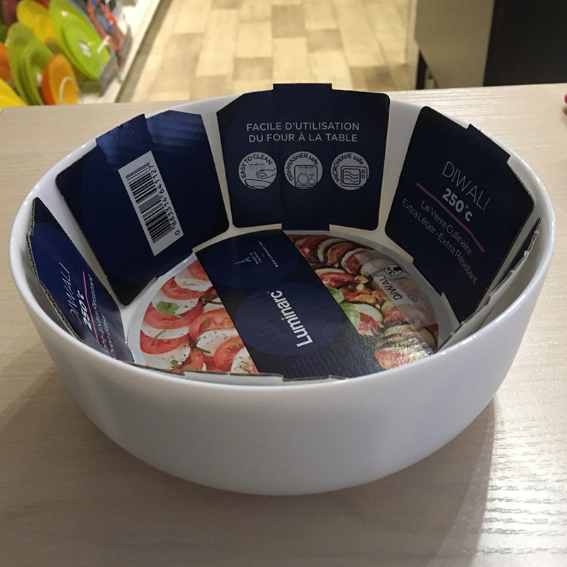 Diwali жароміцне Блюдо глибоке кругле 18 см Luminarc N2945, фото 1