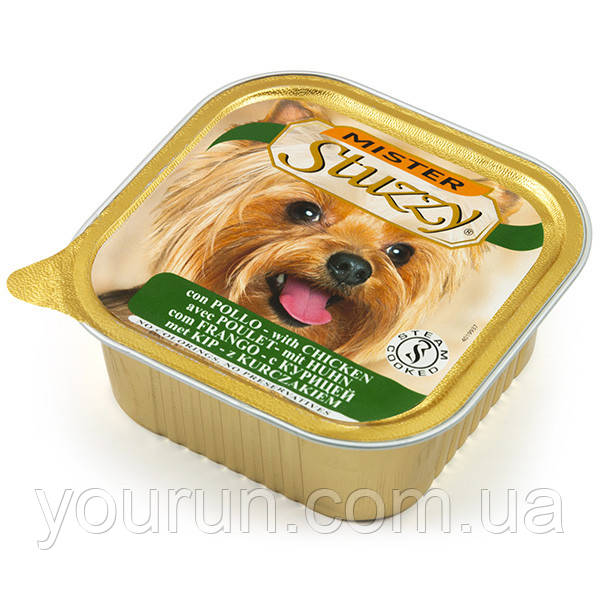 MISTER STUZZY Dog Chicken МІСТЕР ШТУЗИ КУРКА корм для собак, паштет, 150г