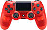 Джойстик PS4 V2 Dualshock 4 Controller Red Crystal (Оригінал), фото 4