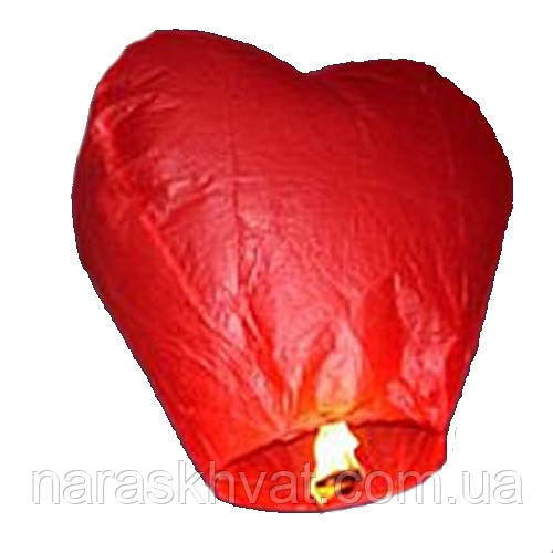 Ліхтарик бажань Серце VIP, фото 1