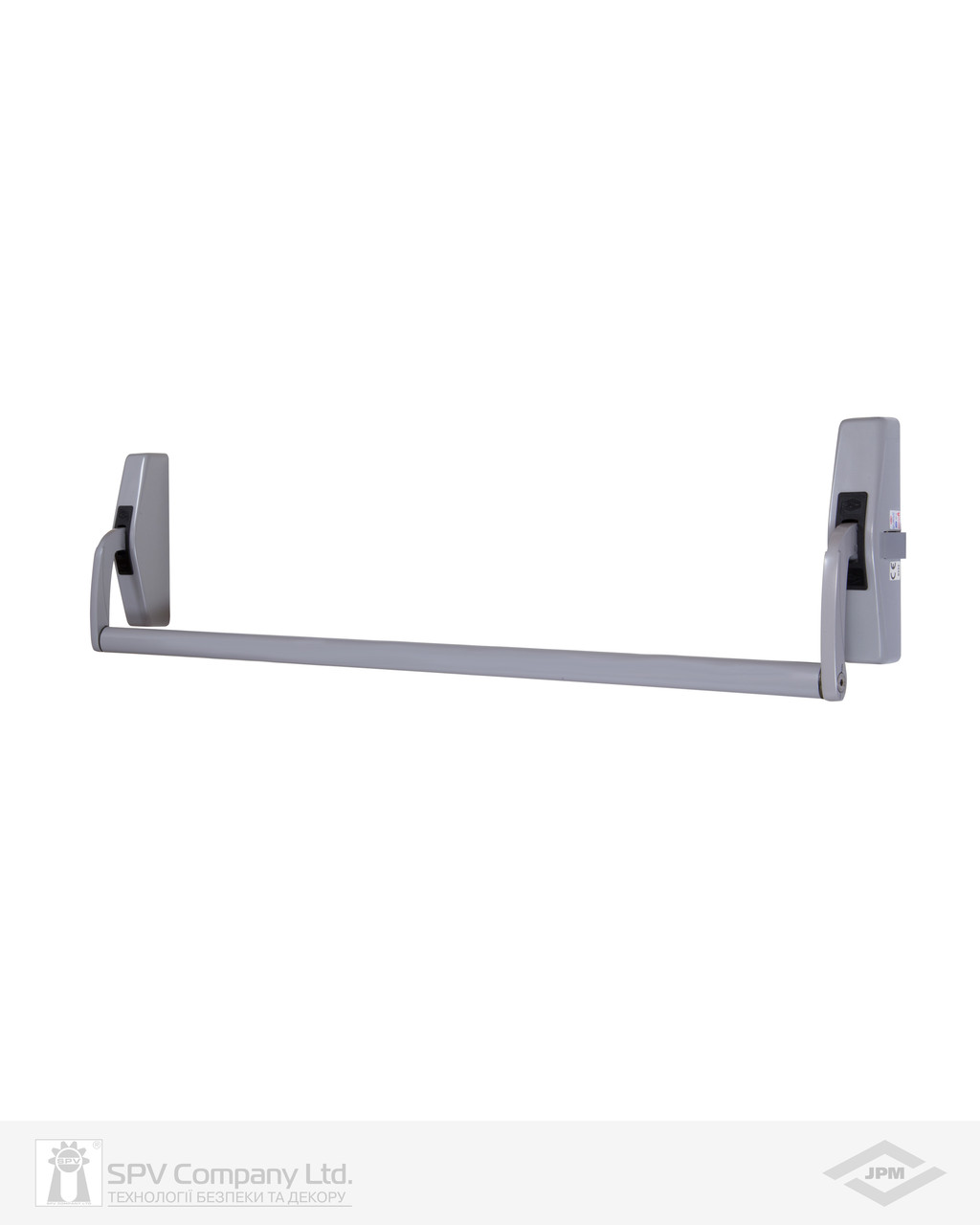 Замок JPM для евакуаційного виходу 890100-01-2-Z_Cross_bar_89 Rim_latch P P: silver (RAL9006) 1 Locking 850мм