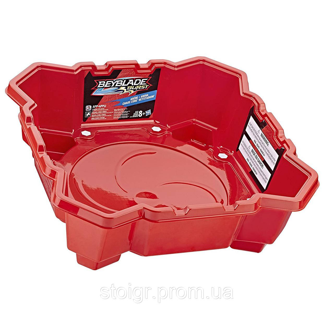 Уценка!! Оригинал Hasbro Beyblade Burst Beystadium Бейблейд арена красная 4 угла - фото 1 - id-p683713653