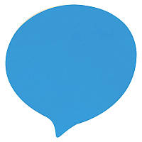 Блок паперу Axent 2443-03-A з липким шаром, 70x70 мм, 50 аркушів, фраза