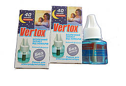Рідина для фумігатора "Vertox" без запаху 40 ночей