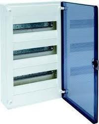 Щиток 36 автоматів накладної прозорий VS312TD Golf Hager, фото 1