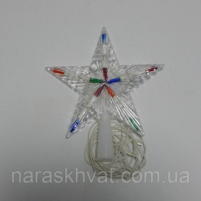 Верхівка "Зірка" на ялинку маленька