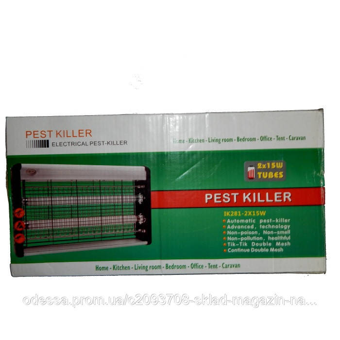 Пастка для комах IK281-2х15W Tubes