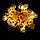 Гірлянда Сфера Золото LED 20 (105), фото 2