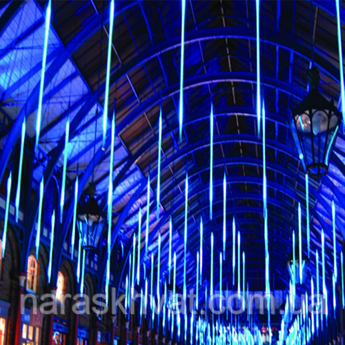 Гірлянда Метеоритний дощ 80 см, синя, 1 шт.