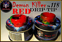 №118 Дрип тип Demon Killer Magic Resin Drip Tip. Оригинал, смола, стандарт 528.