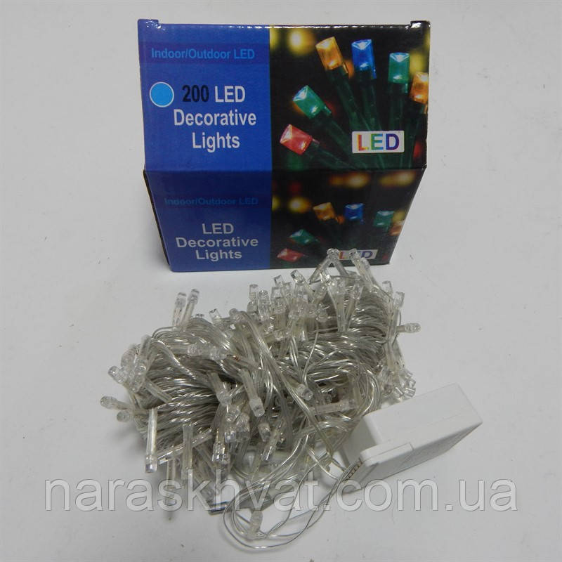 Гірлянда Нитка LED 240 синій, фото 1