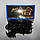 Гірлянда вулична Нитка LED 160, теплий білий, чорний дріт, фото 2