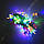 Гірлянда Нитка Конус-рис LED 200 мульти, білий дріт, фото 4