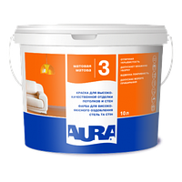 Aura Luxpro 3 интерьерная акрилатная  краска для потолков и стен матовая 10л.
