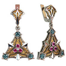 Сережки жіночі Грааль