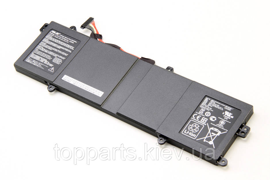 Батарея для ноутбука Asus BU400 C22-B400A, 7070mAh (53Wh), 4cell, 7.5 V, Li-Po, чорна, ОРИГІНАЛЬНА