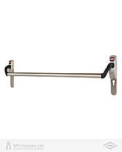 Ручка JPM для евакуаційного виходу врізний 870100-19-0-A_Cross_bar_87 whith_hole_for_cyl_72mm SS 900мм 9мм