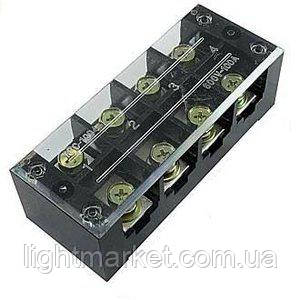 Клема карболитовая з кришкою в корпусі ТВ-4504 4р 45а