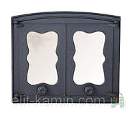 Пічні дверцята зі склом