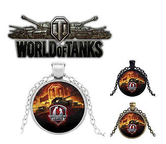 Кулон Світ танків World of Tanks з логотипом Wargaming