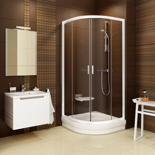 Душова кабіна RAVAK BLCP4-80 білий + transparent 3B240100Z1