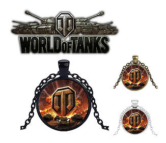 Кулон Світ танків World of Tanks з логотипом